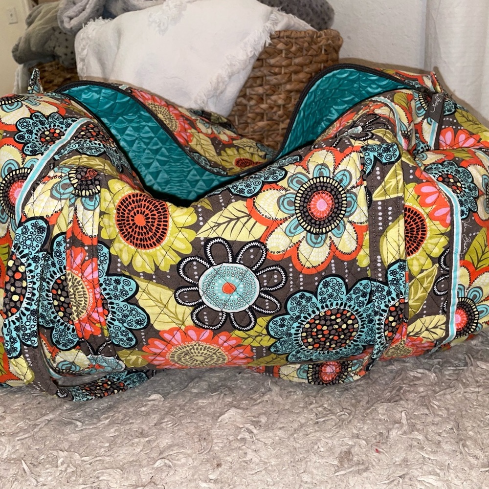 Vera Bradley multicolor large duffle